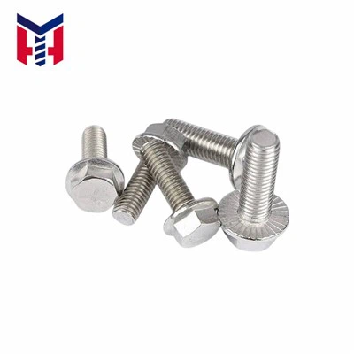 Viti a testa esagonale flangiate